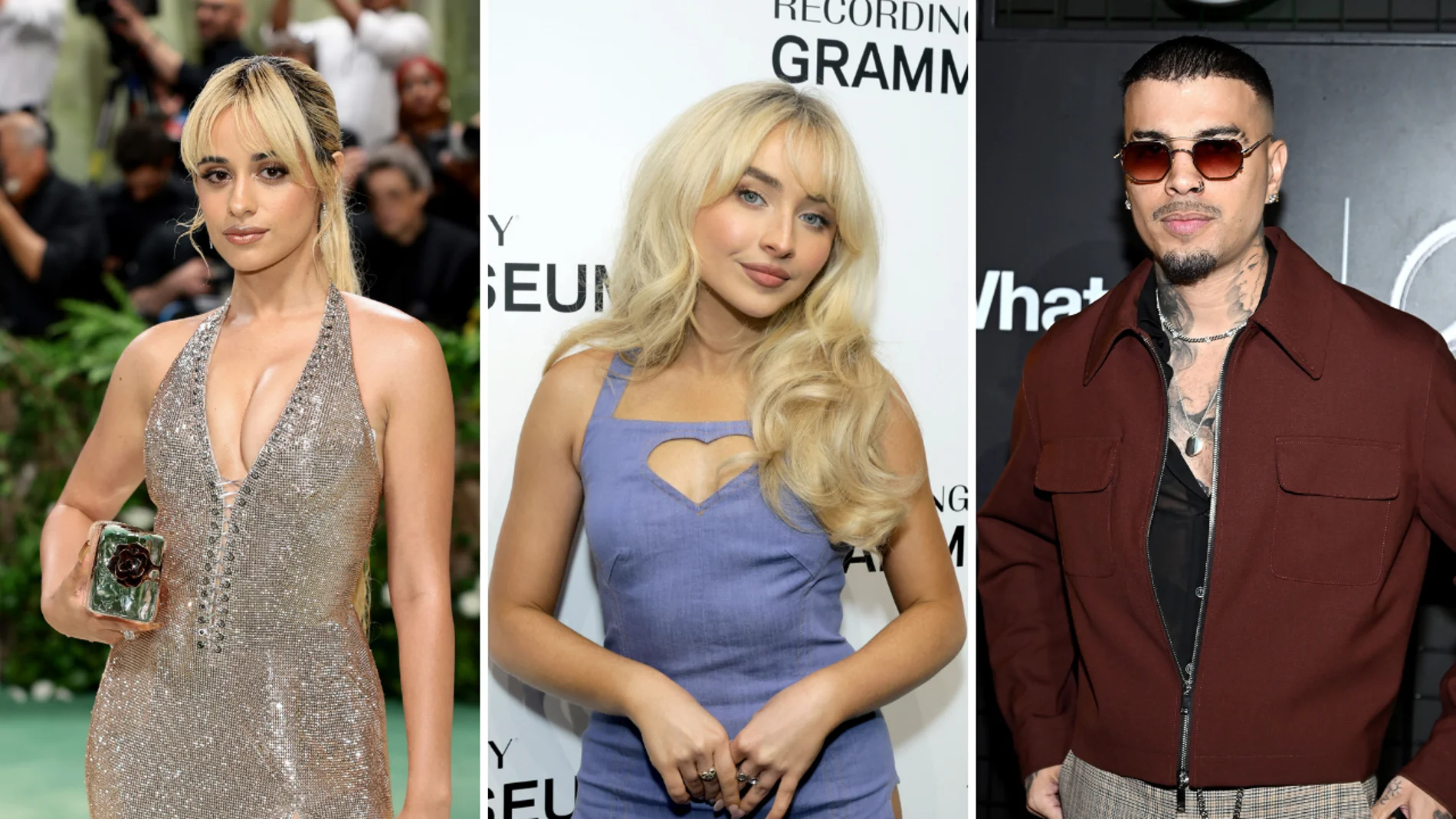 Camila Cabello, Sabrina Carpenter o Rauw Alejandro Camila Cabello, Sabrina Carpenter o Rauw Alejandro