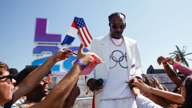 Snoop Dogg en los Juegos Olímpicos de París 2024