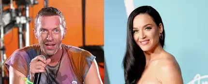 Chris Martin y Katy Perry Chris Martin y Katy Perry