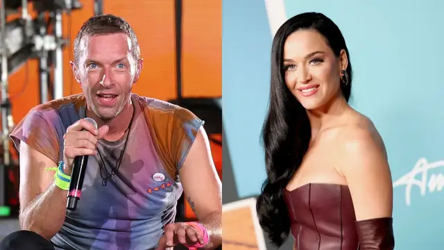 Chris Martin y Katy Perry