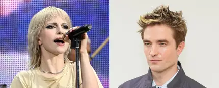 Hayley Williams y Robert Pattinson Hayley Williams y Robert Pattinson