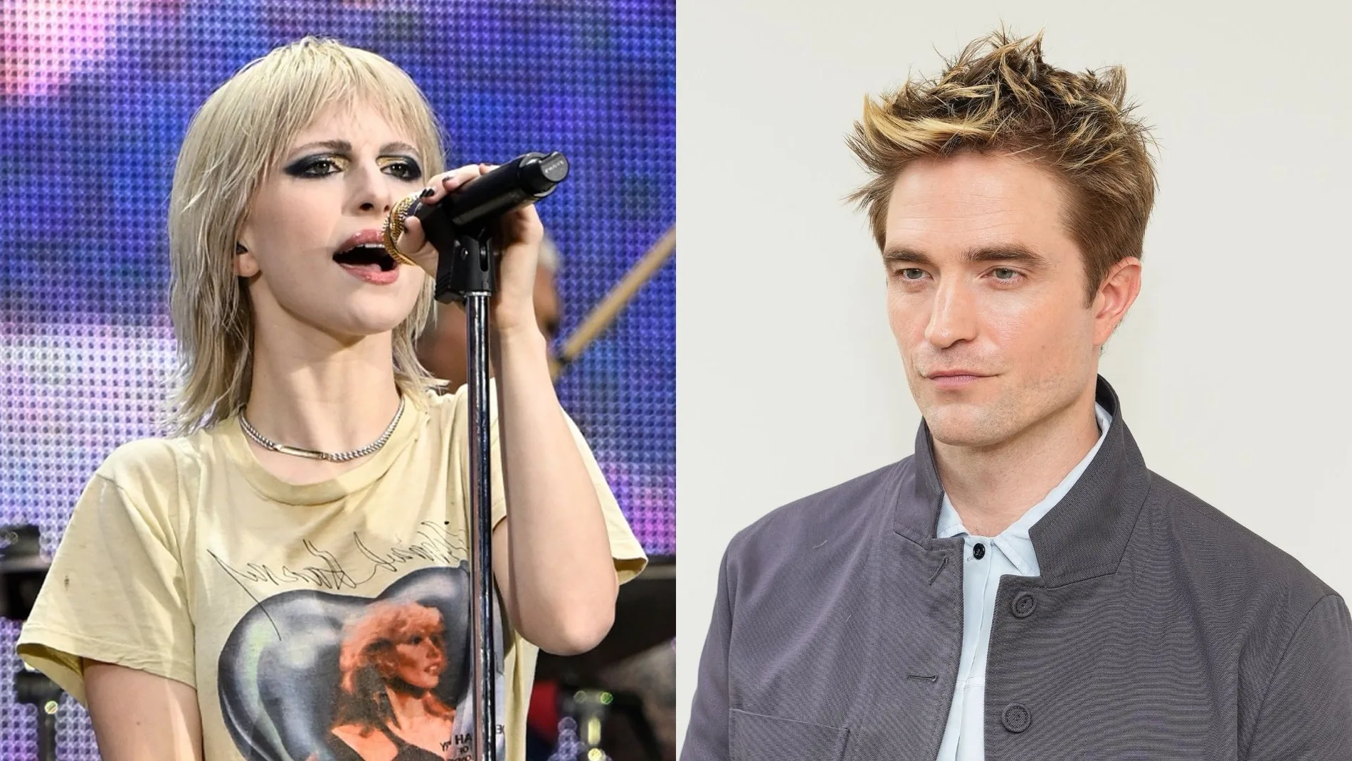 Hayley Williams y Robert Pattinson Hayley Williams y Robert Pattinson