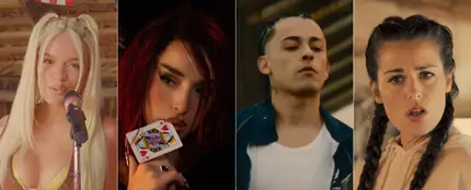 Karol G, Lola Índigo, Trueno e Isabel Aaiún Karol G, Lola Índigo, Trueno e Isabel Aaiún