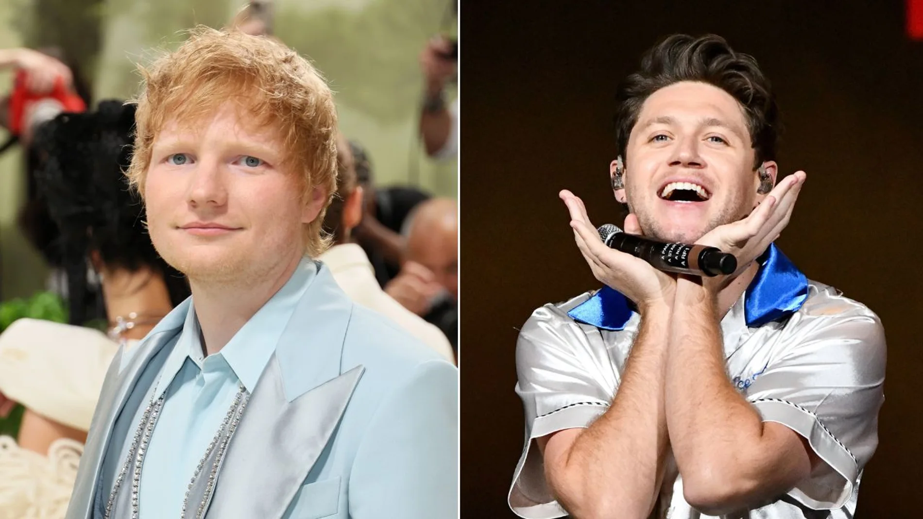 Ed Sheeran y Niall Horan Ed Sheeran y Niall Horan