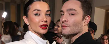 Ed Westwick y Amy Jackson Ed Westwick y Amy Jackson