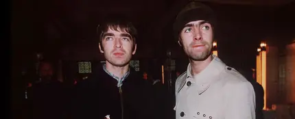 Noel y Liam Gallagher, de Oasis, en 1995 Noel y Liam Gallagher, de Oasis, en 1995