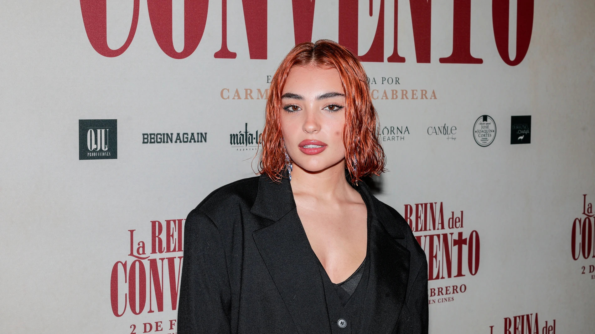 La cantante Violeta Hódar en un photocall La cantante Violeta Hódar en un photocall