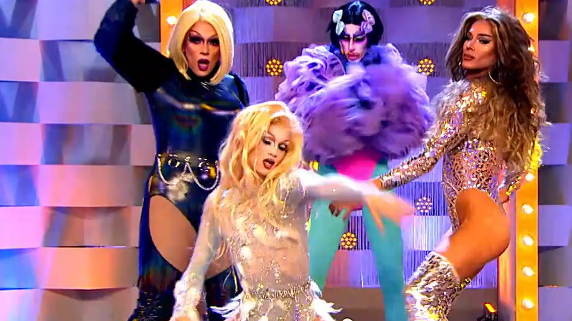 Killer Queen, Sagittaria, Hugáceo Crujiente y Carmen Farala en la segunda temporada de Drag Race España Killer Queen, Sagittaria, Hugáceo Crujiente y Carmen Farala en la segunda temporada de Drag Race España