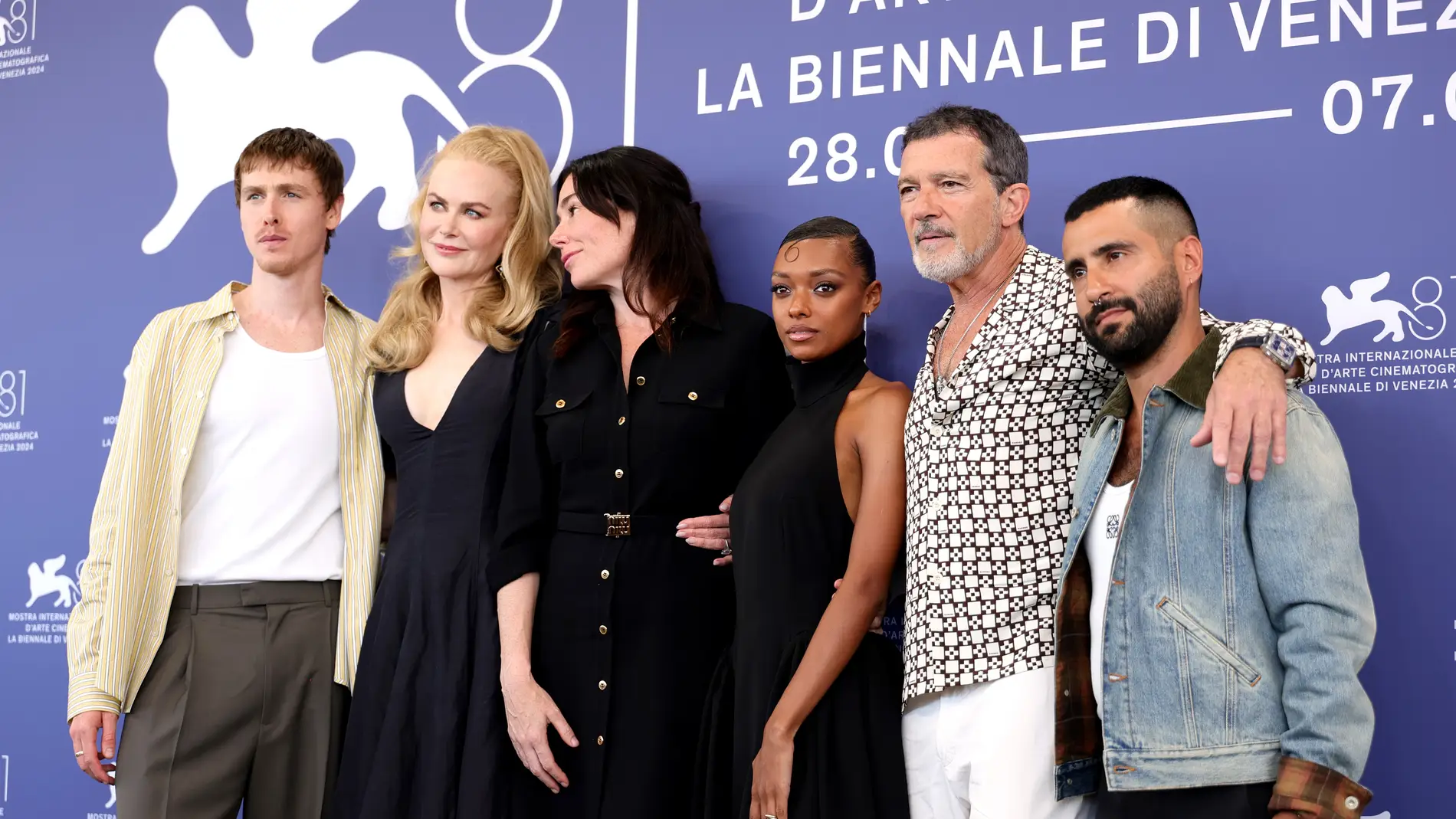 Harris Dickinson, Nicole Kidman, Halina Reijn, Sophie Wilde, Antonio Banderas y David Hinojosa, el reparto de 'Babygirl' Harris Dickinson, Nicole Kidman, Halina Reijn, Sophie Wilde, Antonio Banderas y David Hinojosa, el reparto de 'Babygirl'