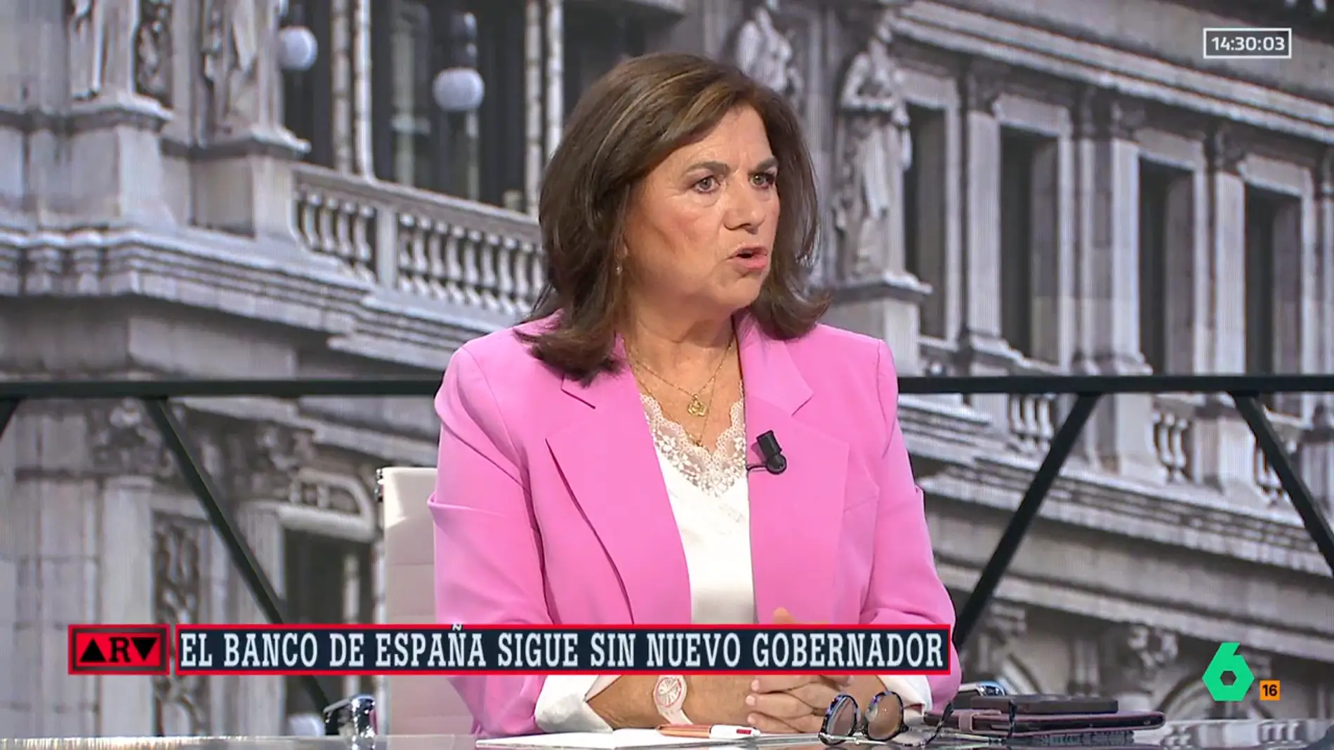 Lucía Méndez analiza el nombramiento de Escrivá como gobernador del Banco de España: "Sé que es su sueño" Lucía Méndez analiza el nombramiento de Escrivá como gobernador del Banco de España: "Sé que es su sueño"