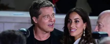 Brad Pitt e Inés de Ramón Brad Pitt e Inés de Ramón