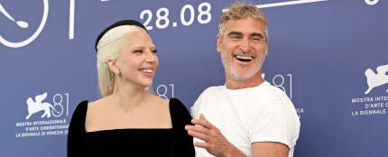 Lady Gaga y Joaquin Phoenix en el Festival de Venecia