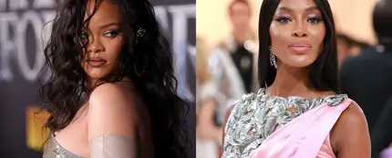 Rihanna y Naomi Campbell Rihanna y Naomi Campbell