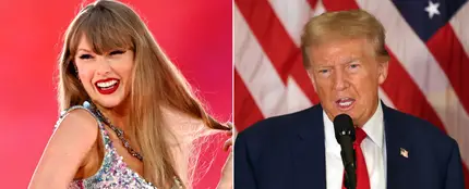 Taylor Swift y Donald Trump Taylor Swift y Donald Trump