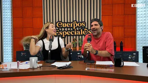 Eva Soriano y Nacho García en Cuerpos especiales Eva Soriano y Nacho García en Cuerpos especiales