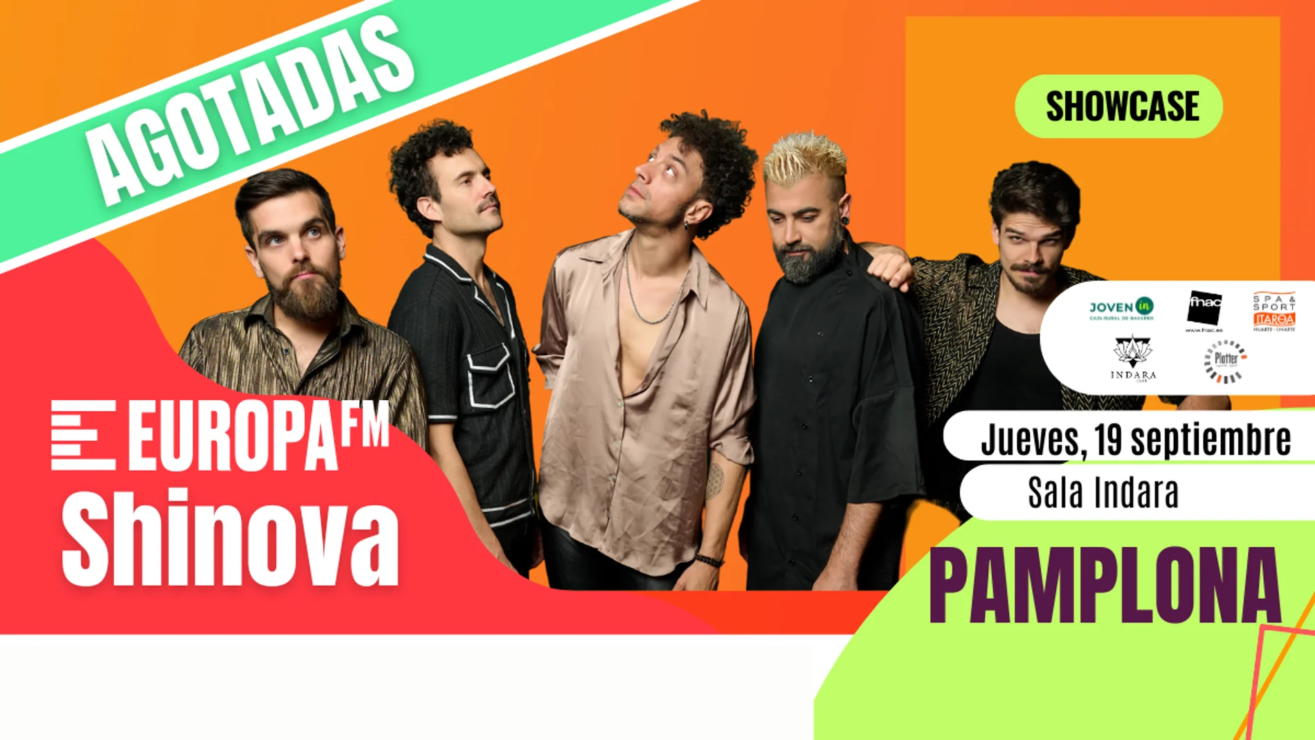 Agotadas las invitaciones para el showcase acústico de Shinova en Pamplona Agotadas las invitaciones para el showcase acústico de Shinova en Pamplona