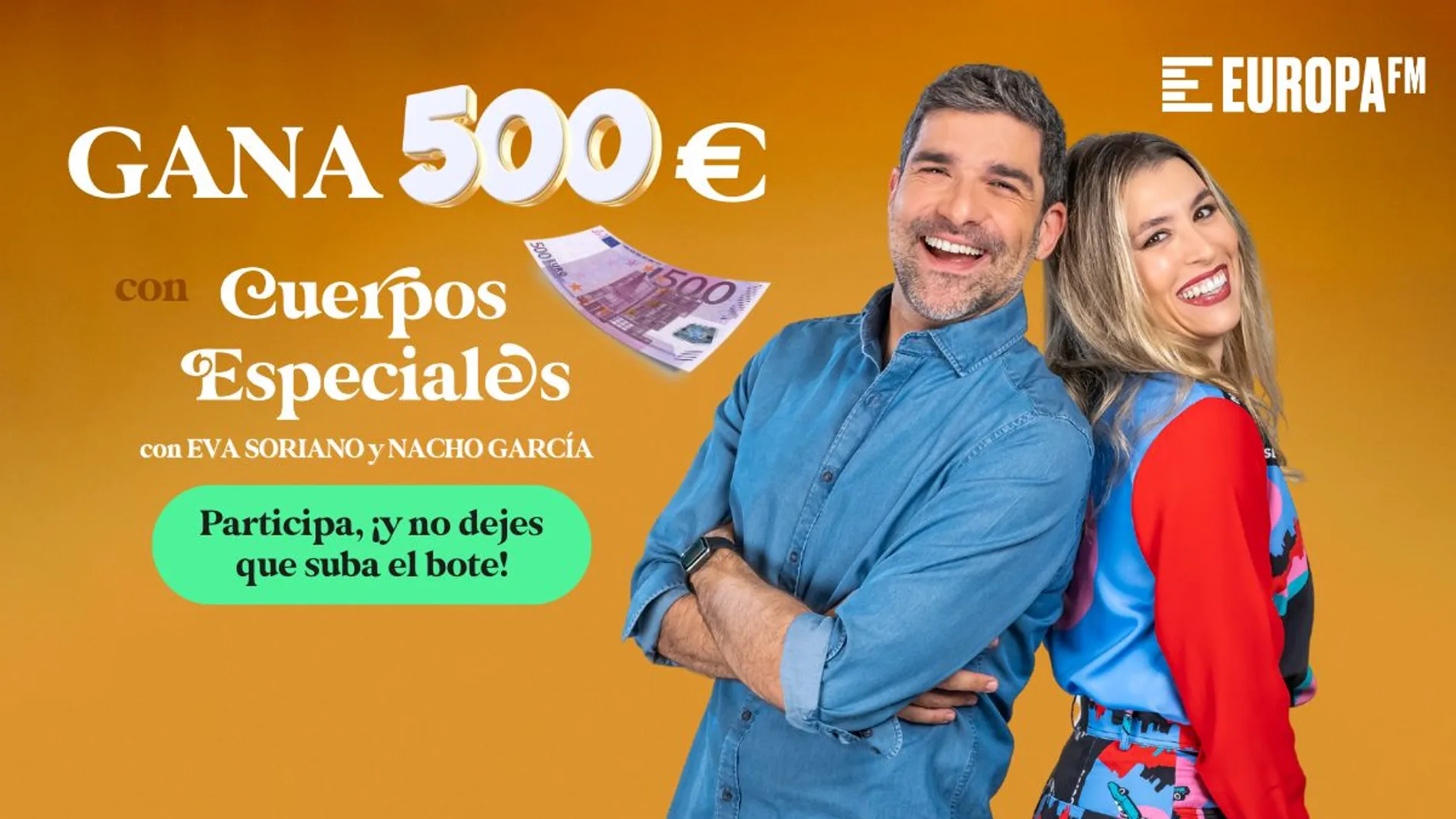 Gana 500 euros cada mañana en 'Cuerpos especiales' Gana 500 euros cada mañana en 'Cuerpos especiales'