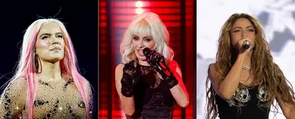 Karol G, Nebulossa y Shakira Karol G, Nebulossa y Shakira