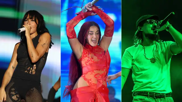 Aitana, Lola Índigo y Dellafuente