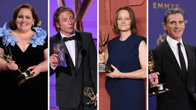Los galardonados en los Premios Emmy 2024