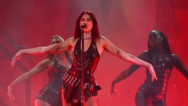 Dua Lipa en Glastonbury