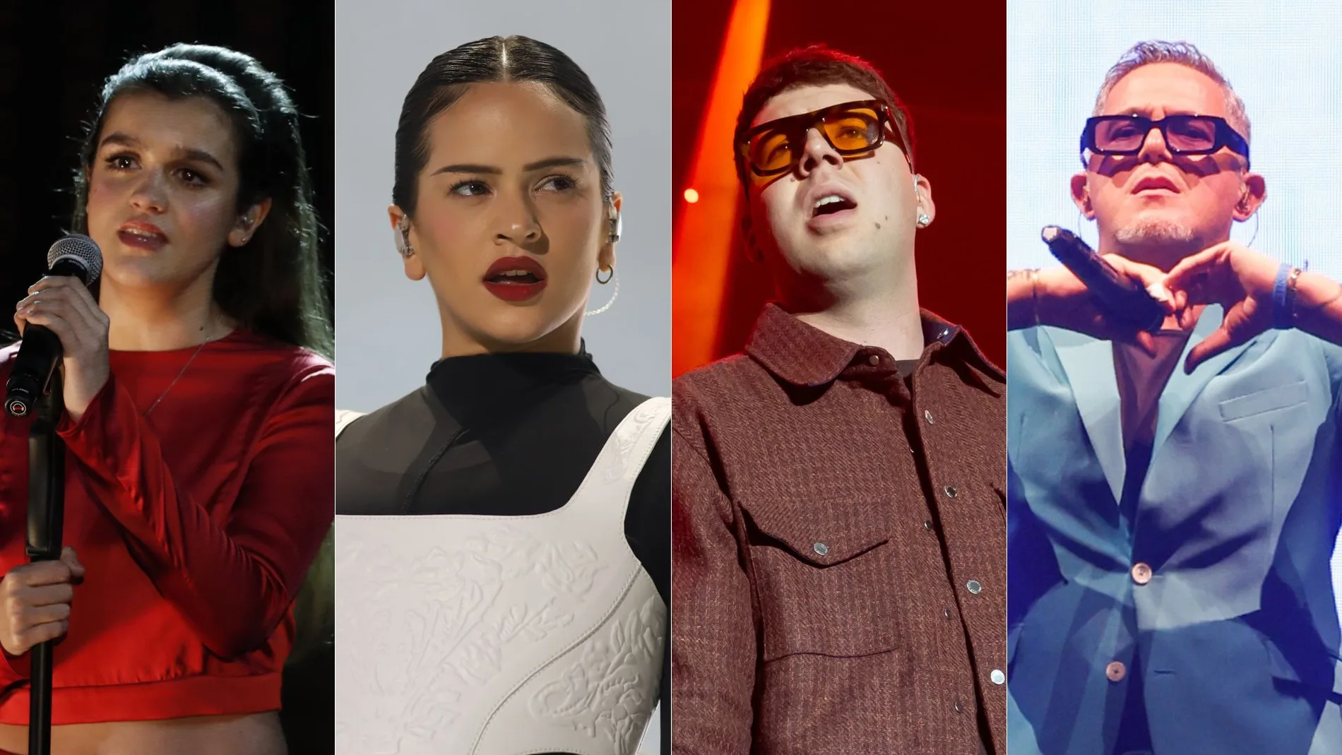 Amaia, Rosalía, Quevedo y Alejandro Sanz Amaia, Rosalía, Quevedo y Alejandro Sanz