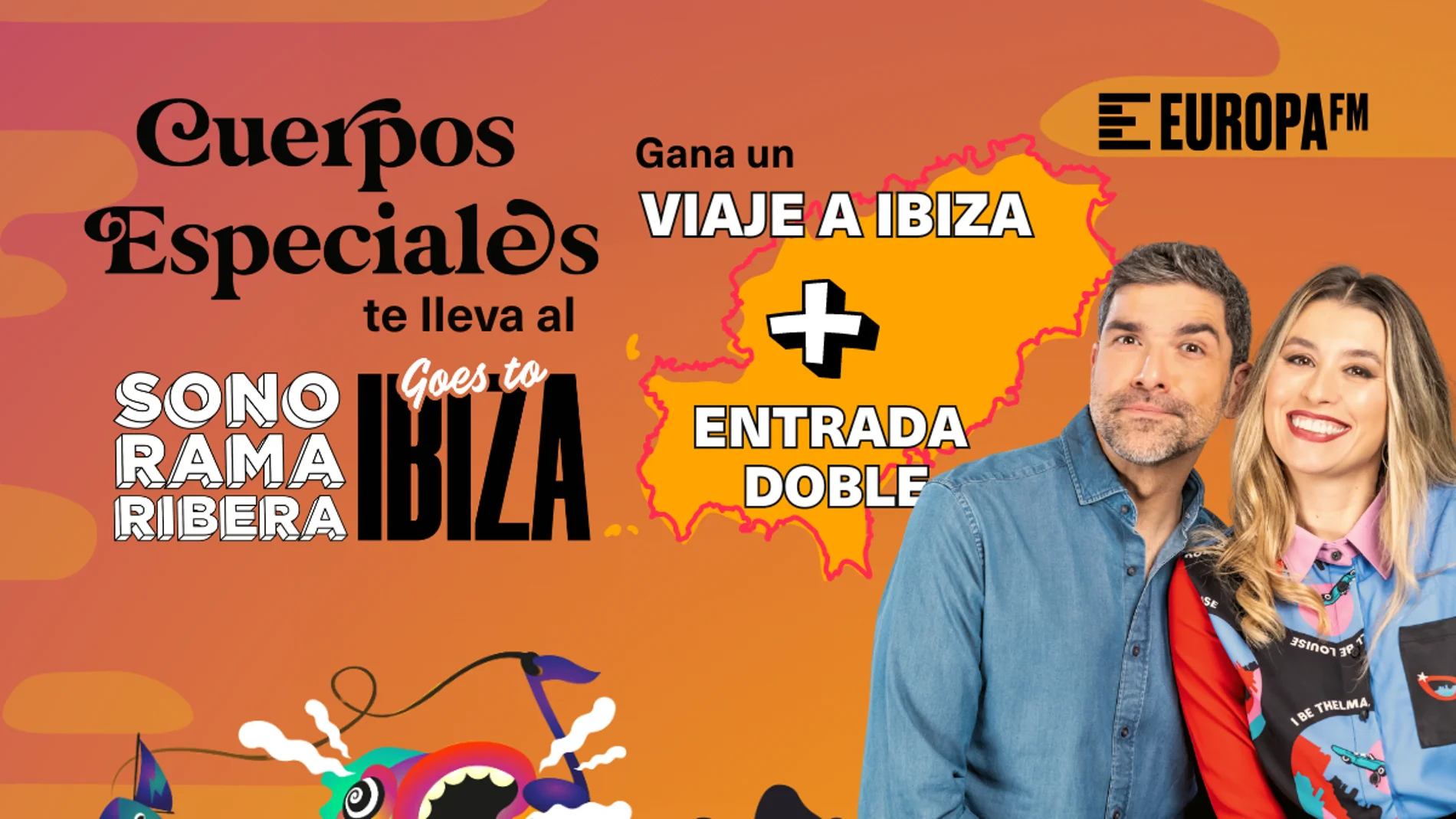 'Cuerpos especiales' te lleva al Sonorama Ribera Ibiza: consigue un viaje a la isla y una entrada doble 'Cuerpos especiales' te lleva al Sonorama Ribera Ibiza: consigue un viaje a la isla y una entrada doble