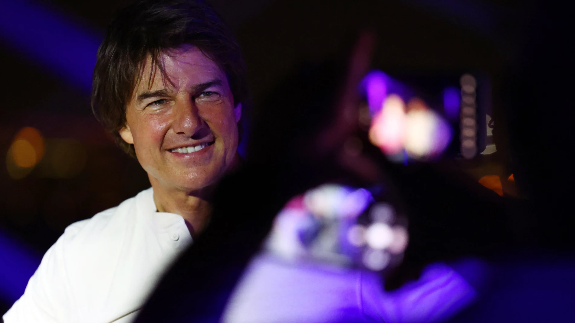 Tom Cruise en la ceremonia de clausura de los Juegos Olímpicos de París 2024 Tom Cruise en la ceremonia de clausura de los Juegos Olímpicos de París 2024