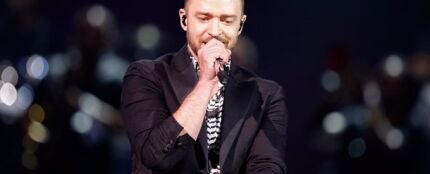 Justin Timberlake, en uno de sus conciertos