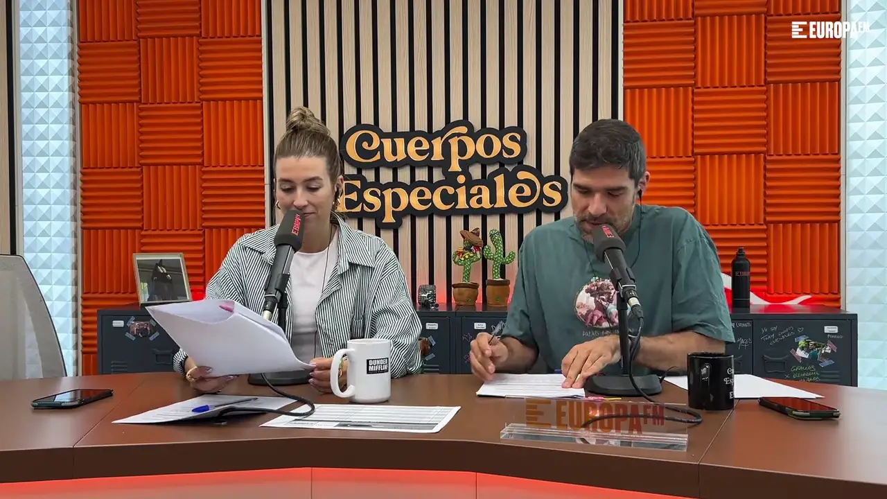 Eva Soriano y Nacho García en Cuerpos especiales Eva Soriano y Nacho García en Cuerpos especiales