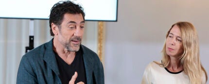 Javier Bardem y Betty Bigas en San Sebasti&aacute;n