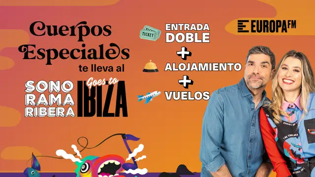 'Cuerpos especiales' te lleva al Sonorama Ribera Ibiza: consigue un viaje a la isla y una entrada doble