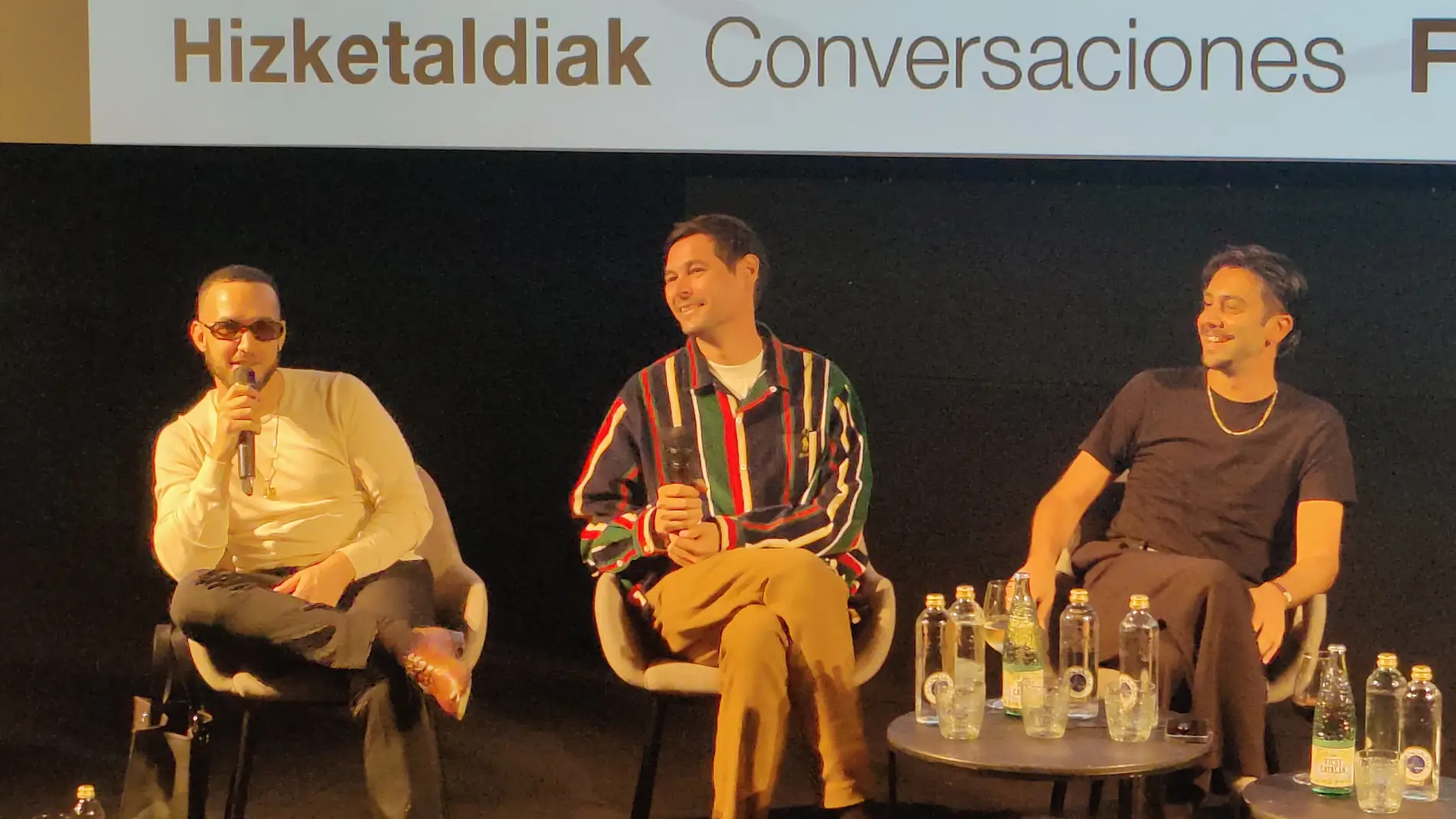 C. Tangana (Antón Álvarez), Harto Rodríguez y Yerai Cortés C. Tangana (Antón Álvarez), Harto Rodríguez y Yerai Cortés