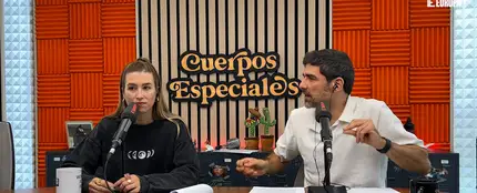 Eva Soriano y Nacho García en Cuerpos especiales Eva Soriano y Nacho García en Cuerpos especiales
