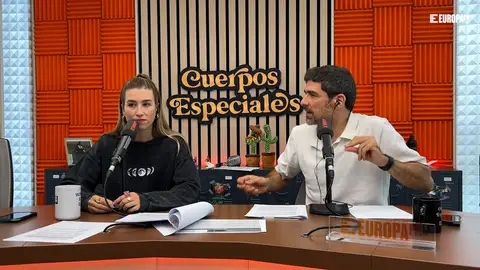 Eva Soriano y Nacho García en Cuerpos especiales Eva Soriano y Nacho García en Cuerpos especiales