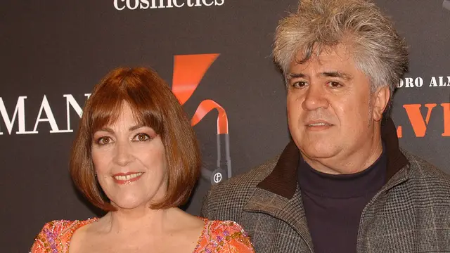 Carmen Maura y Pedro Almodóvar