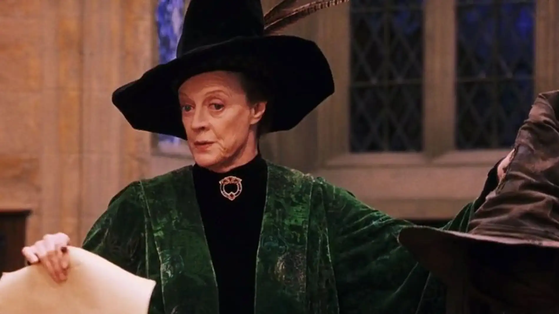 Maggie Smith era McGonagall en Harry Potter Maggie Smith era McGonagall en Harry Potter