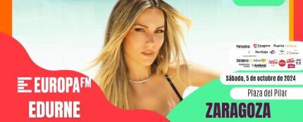 Edurne culmina su carrera con un concierto en Zaragoza de la mano Europa FM