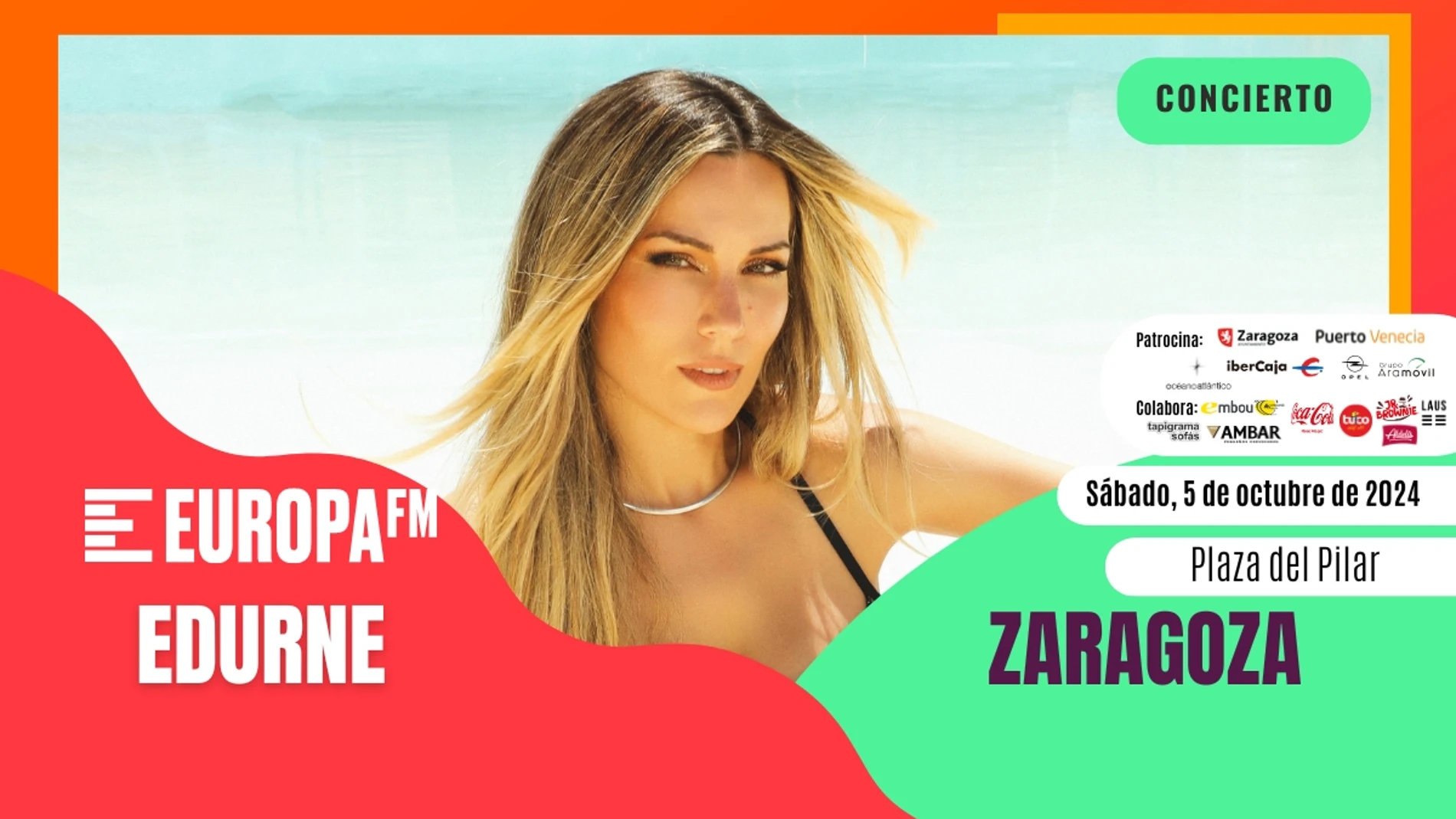 Edurne culmina su carrera con un concierto en Zaragoza de la mano Europa FM Edurne culmina su carrera con un concierto en Zaragoza de la mano Europa FM