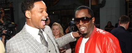 Will Smith y Sean Combs (Puff Daddy) en 2008