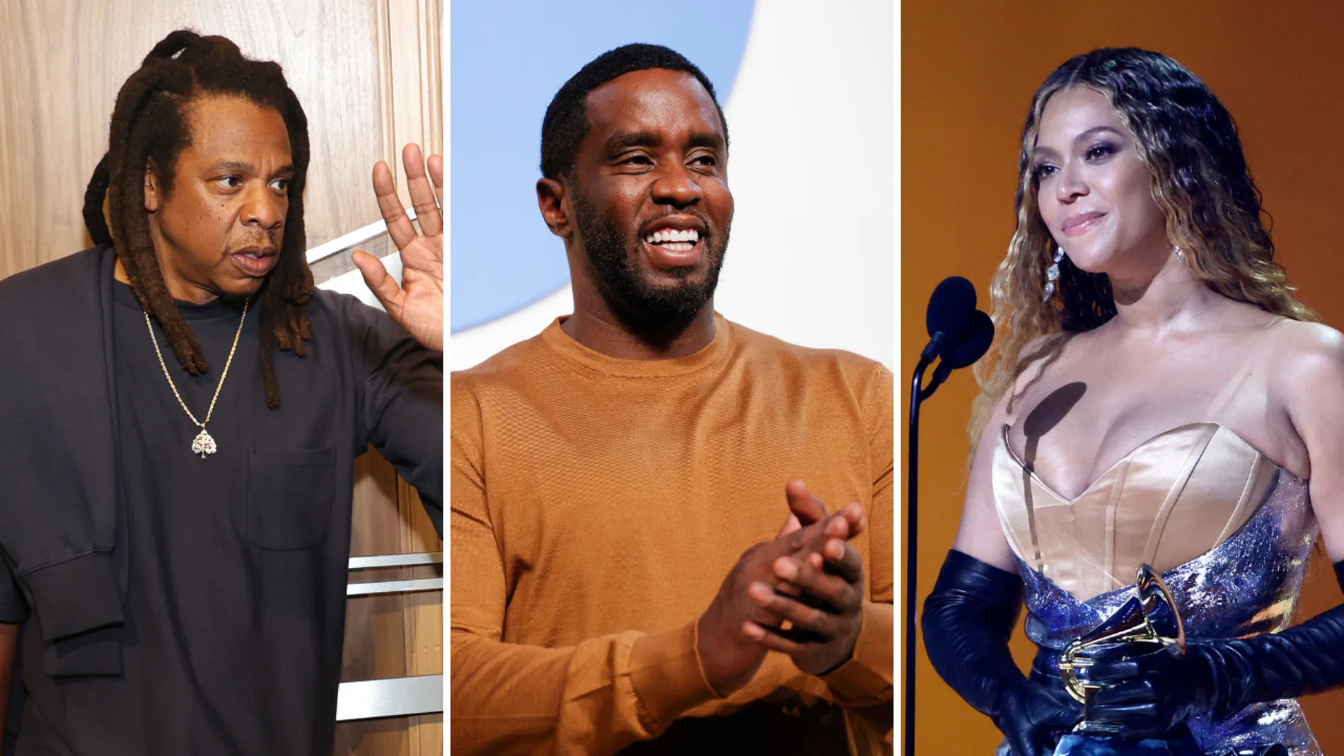 Puff Daddy Beyoncé y Jay Z Puff Daddy Beyoncé y Jay Z