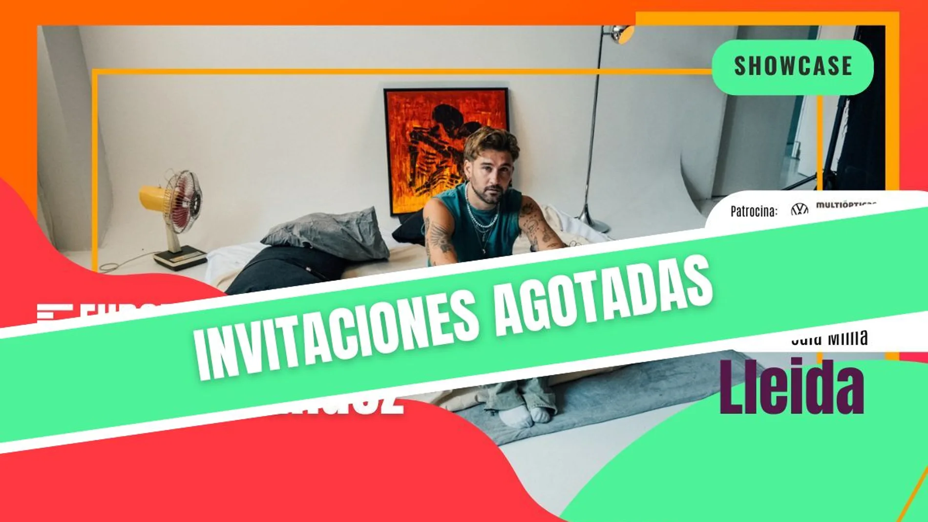 Agotadas las invitaciones para ver a Dani Fernández en un showcase exclusivo en Lleida Agotadas las invitaciones para ver a Dani Fernández en un showcase exclusivo en Lleida