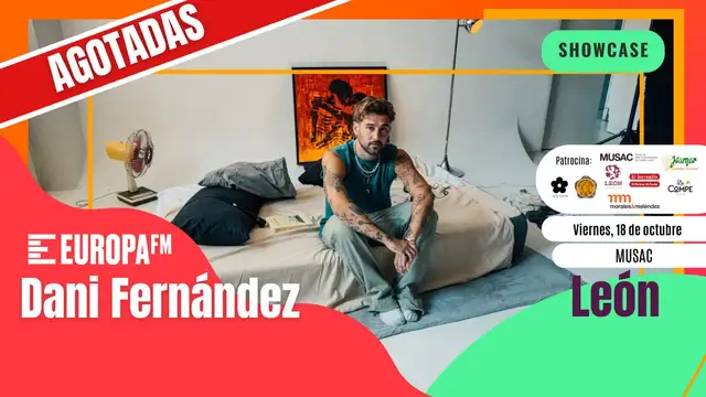 Agotadas la invitaciones para el showcase exclusivo de Dani Fernández en León