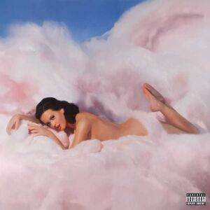 Katy Perry en la portada del disco 'A Teenage Dream'