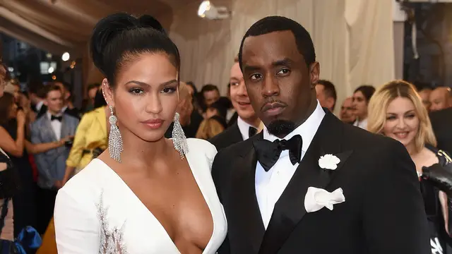 Puff Daddy y Cassie Ventura en 2015