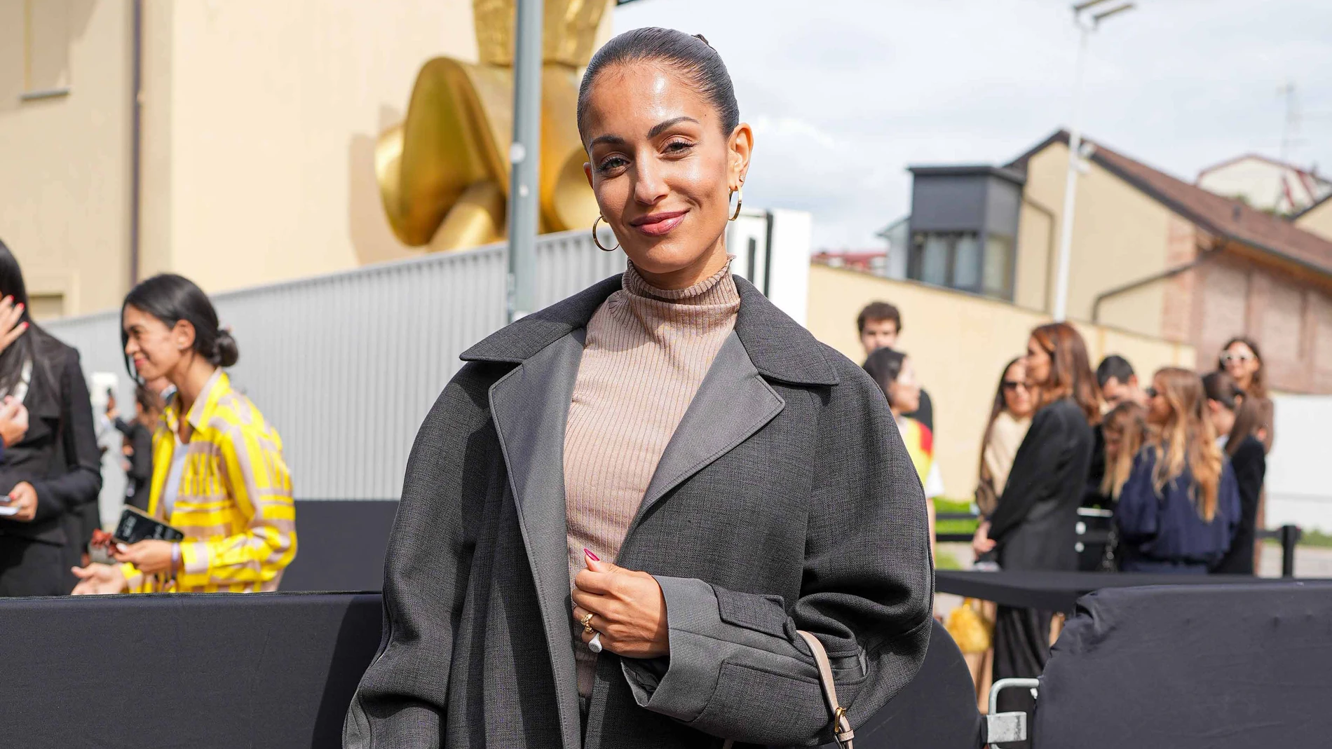 La actriz Hiba Abouk La actriz Hiba Abouk