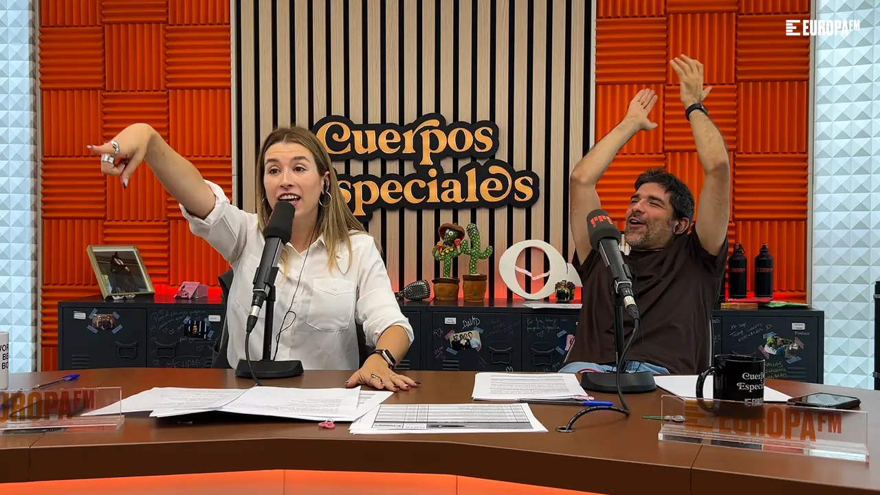 Eva Soriano y Nacho García en Cuerpos especiales Eva Soriano y Nacho García en Cuerpos especiales