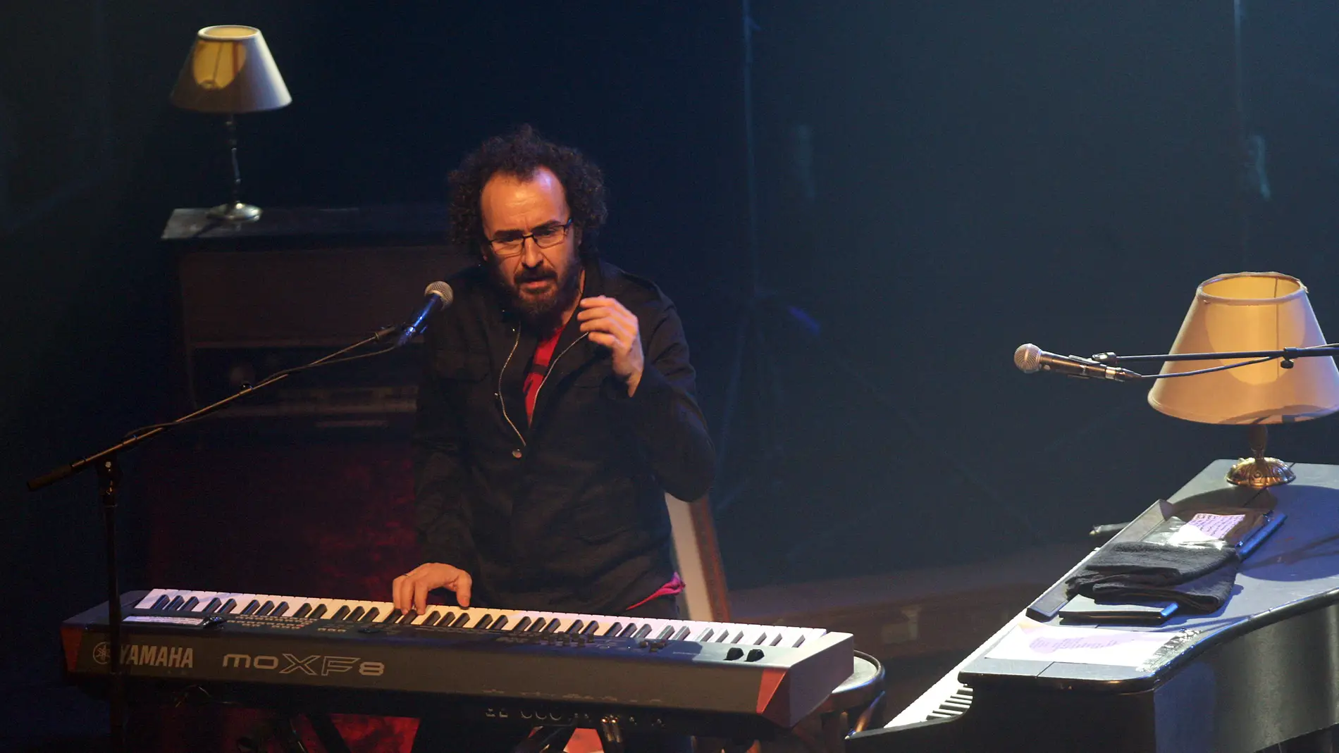 Xabi San Martín, teclista de La Oreja de Van Gogh Xabi San Martín, teclista de La Oreja de Van Gogh