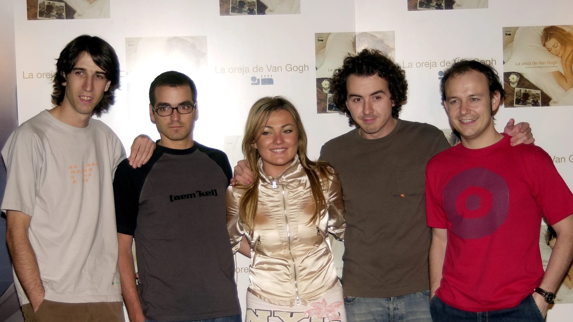 Amaia Montero en La Oreja de Van Gogh en 2003.