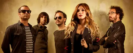 Leire Martínez en La Oreja de Van Gogh en 2018 Leire Martínez en La Oreja de Van Gogh en 2018